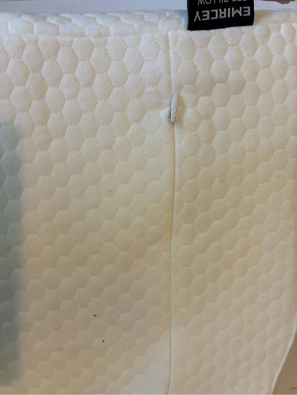 Contour Support Pillow with Breathable White Cover